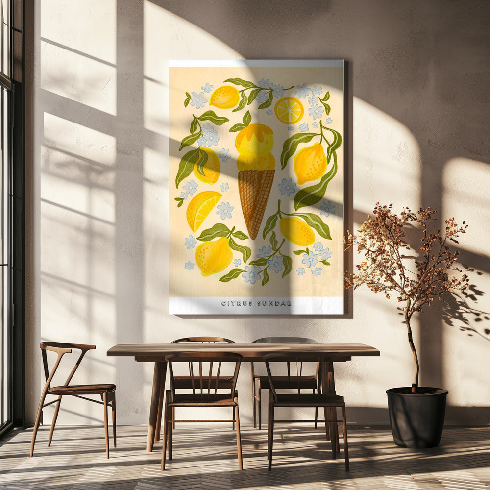 Citrusijscoupe | Canvas