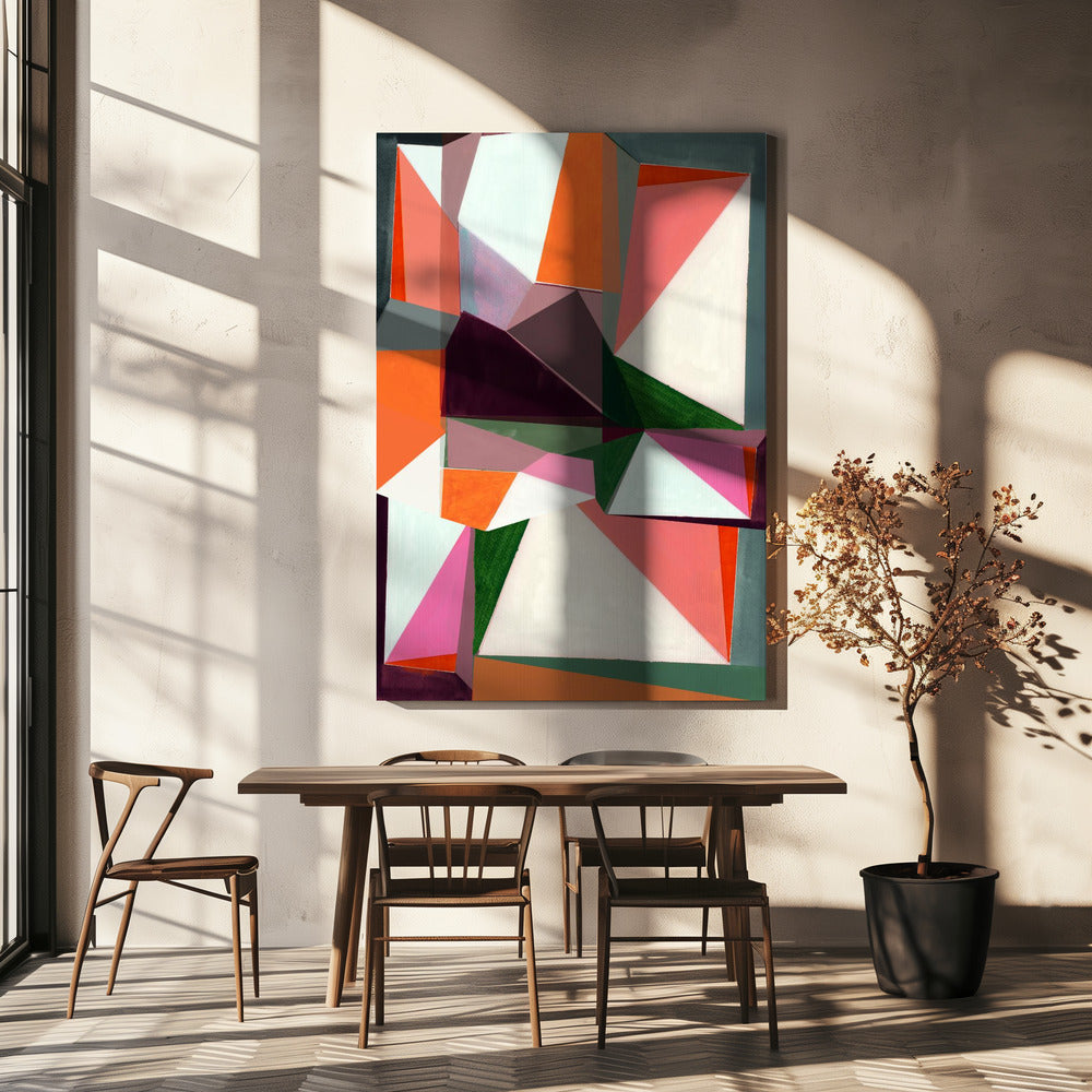 Geometrische symfonie | Canvas