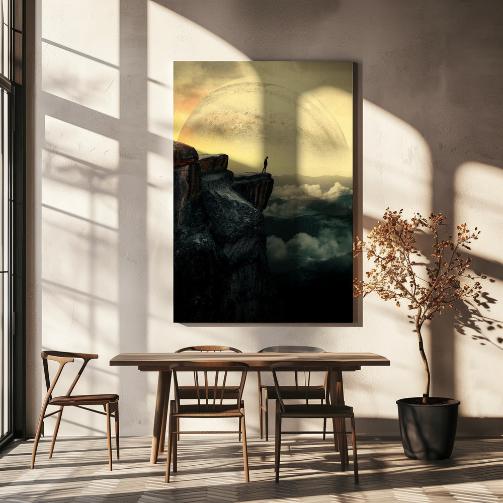 Ruimteberg | Canvas