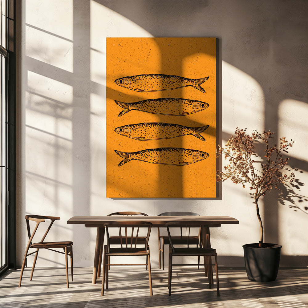 Sardientjes | Canvas