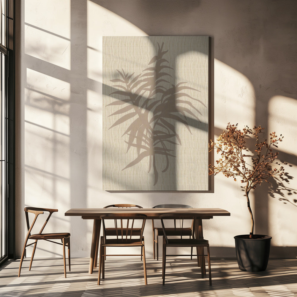 Plant Neutraal | Canvas