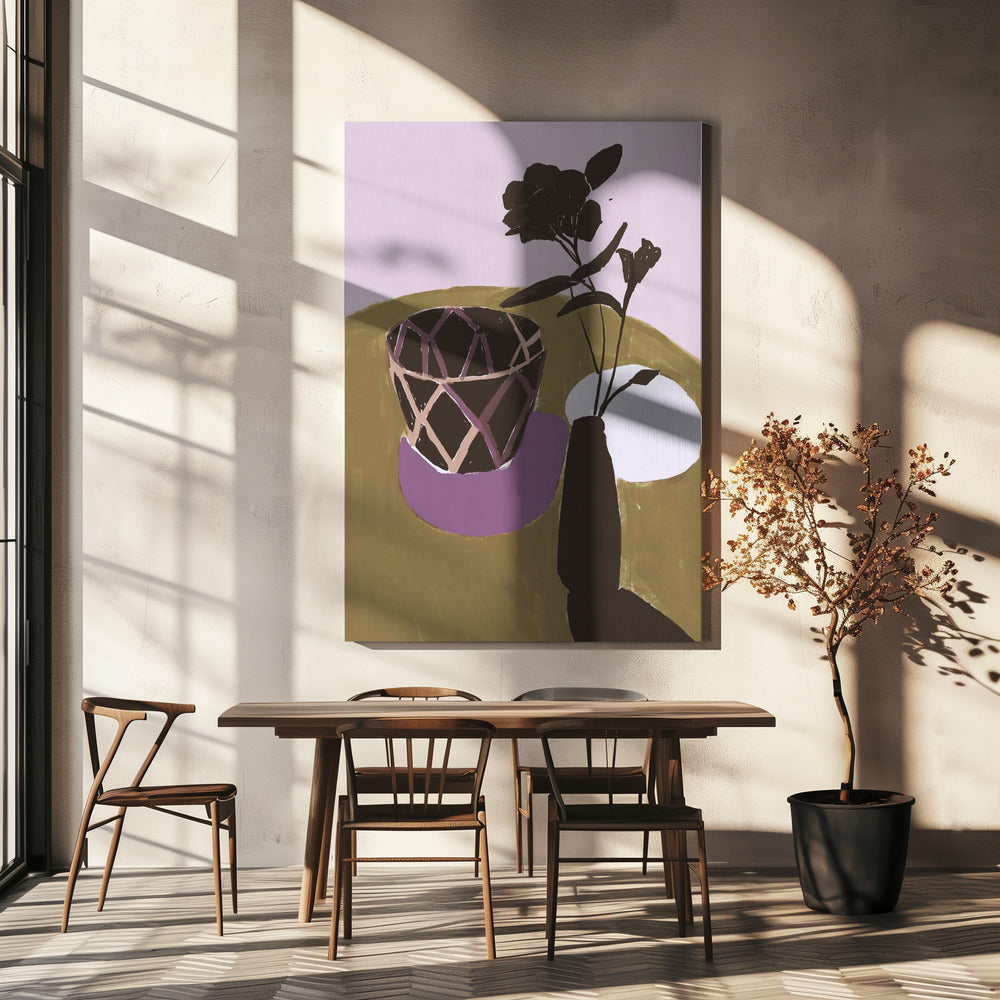 Geometrisch stilleven | Canvas