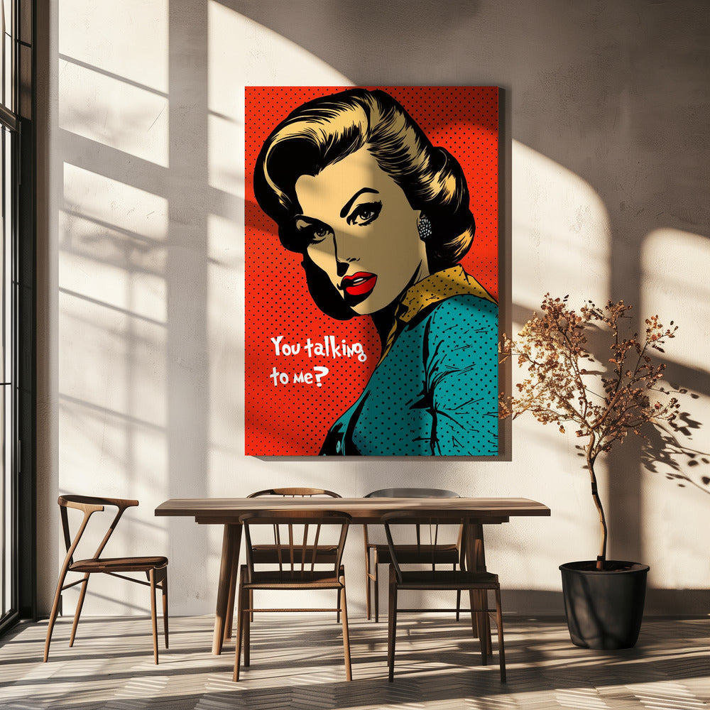 Retro Vertrouwen | Canvas