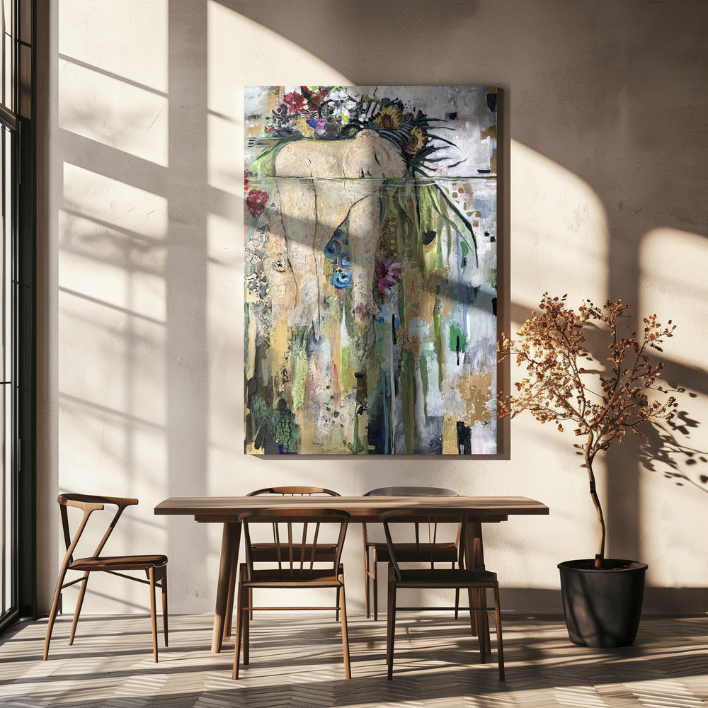 Zwevend in een droom | Canvas
