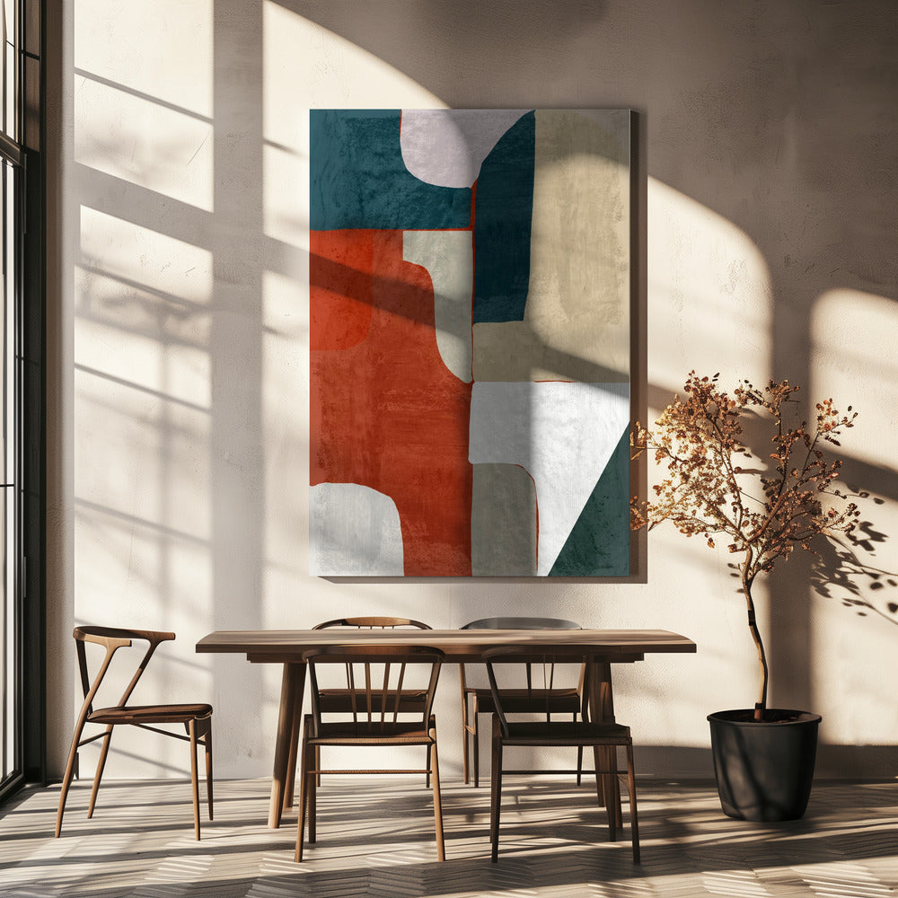 Aarde en getijdenverbinding | Canvas