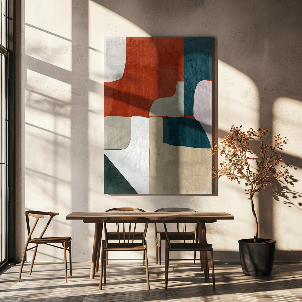 Aarde en getijdenverbinding | Canvas