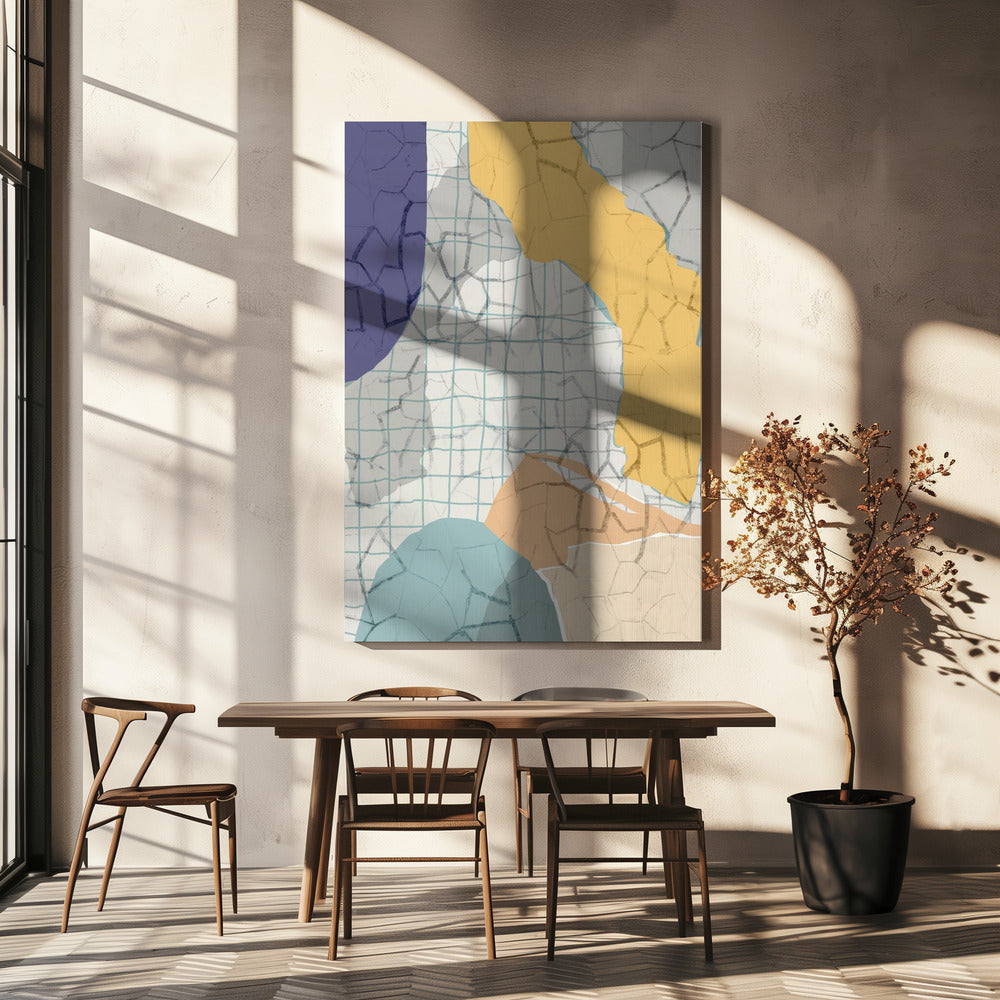 Terrestrische traceringen | Canvas