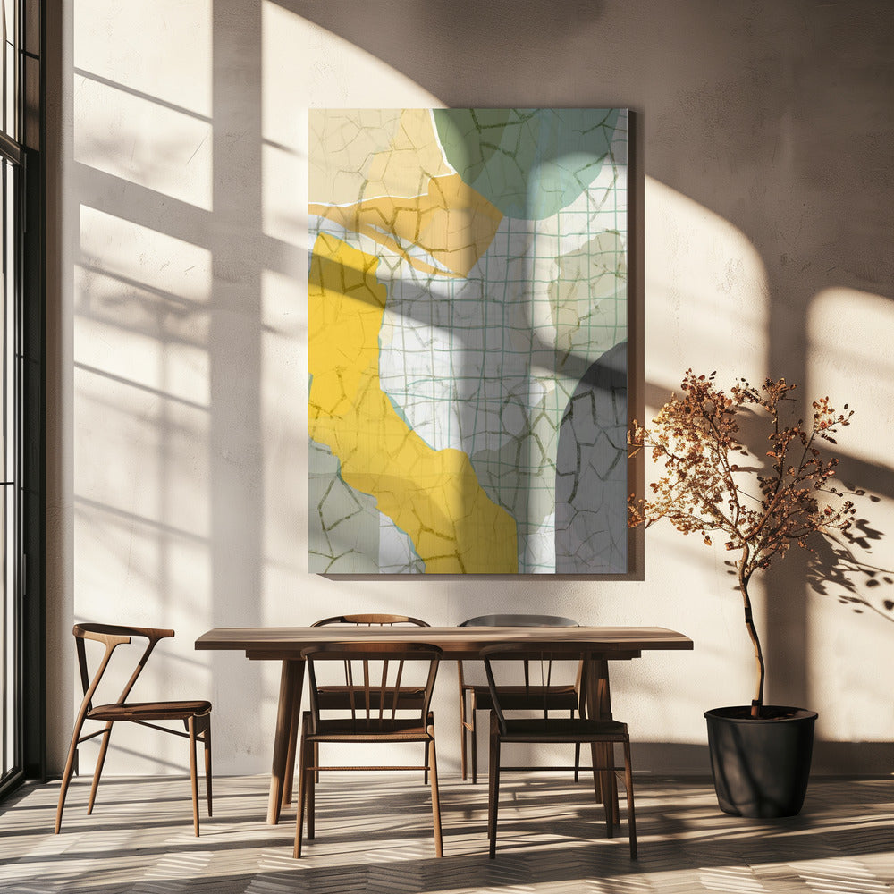 Terrestrische traceringen | Canvas