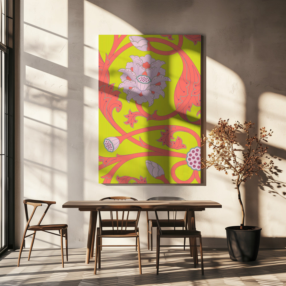 Bloemengrilligheid | Canvas