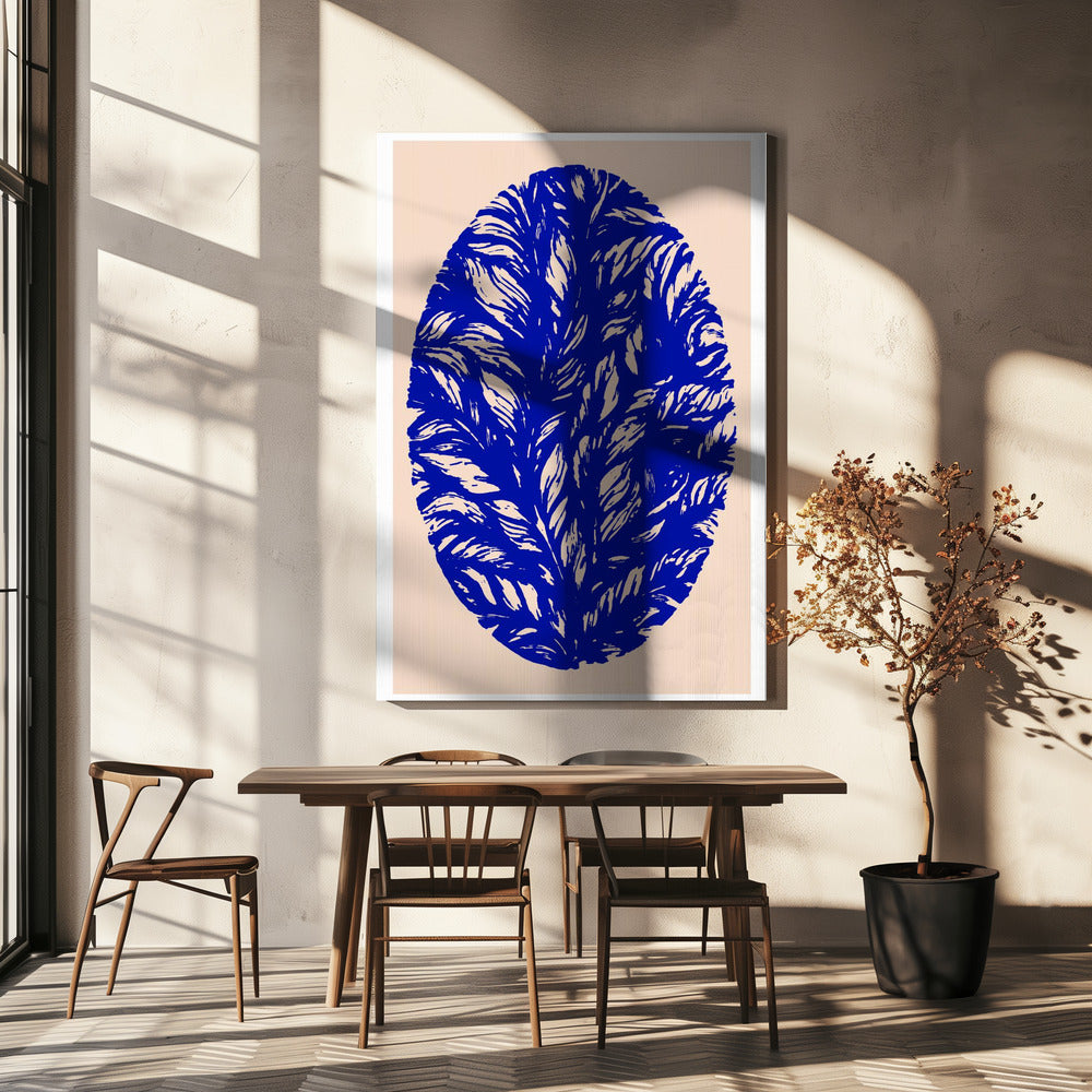 Indigo Bloom Bol | Canvas