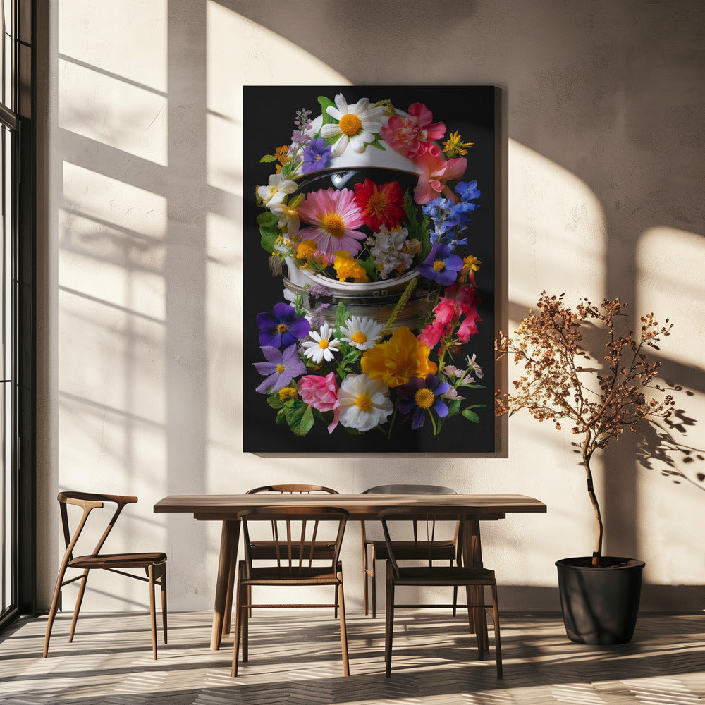 Kosmische Bloei | Canvas