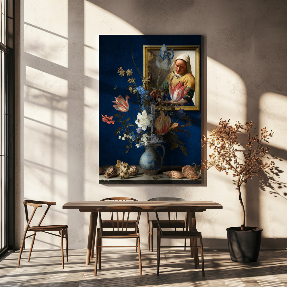 Balthasar & Vermeer - Kunst gecombineerd | Canvas