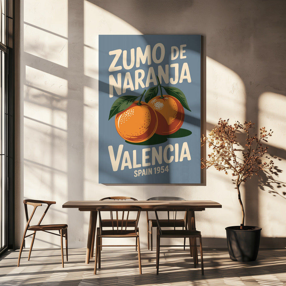 Valencia-sinaasappels | Canvas