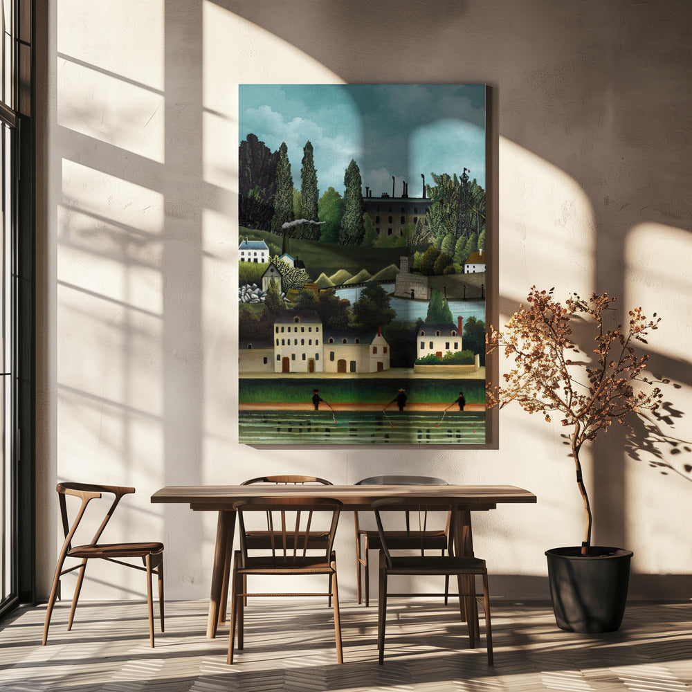 Henri Rousseau Kunst Gecombineerd | Canvas