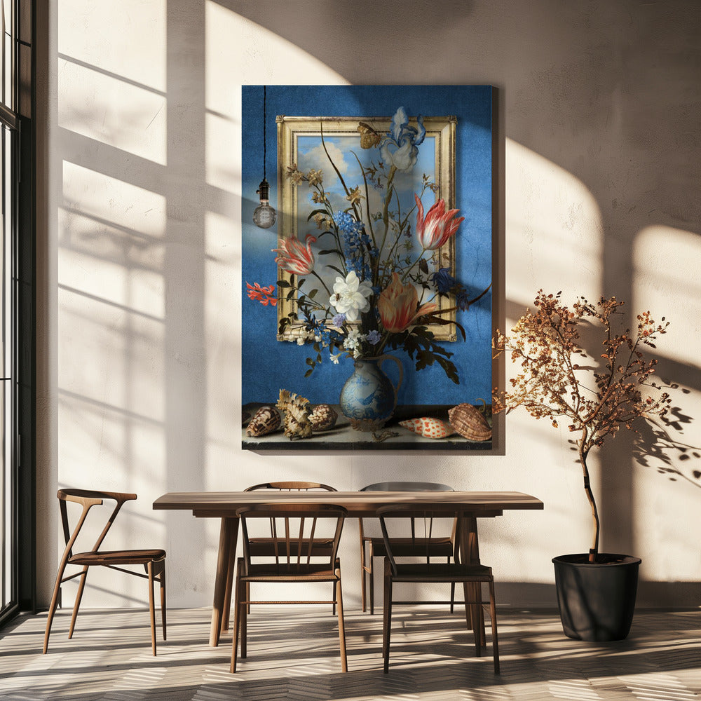 Een stilleven in Delft | Canvas