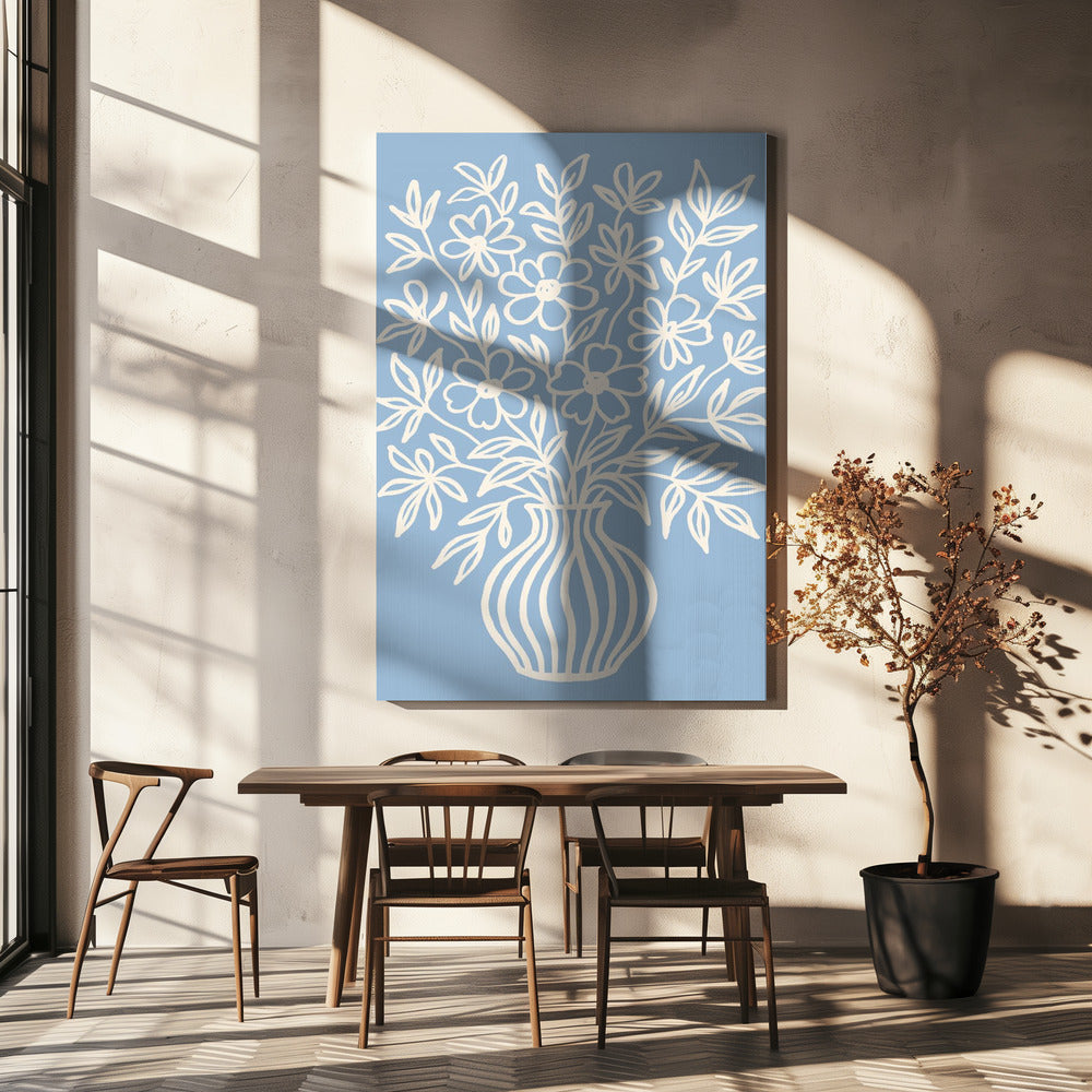 Bloemensereniteit | Canvas