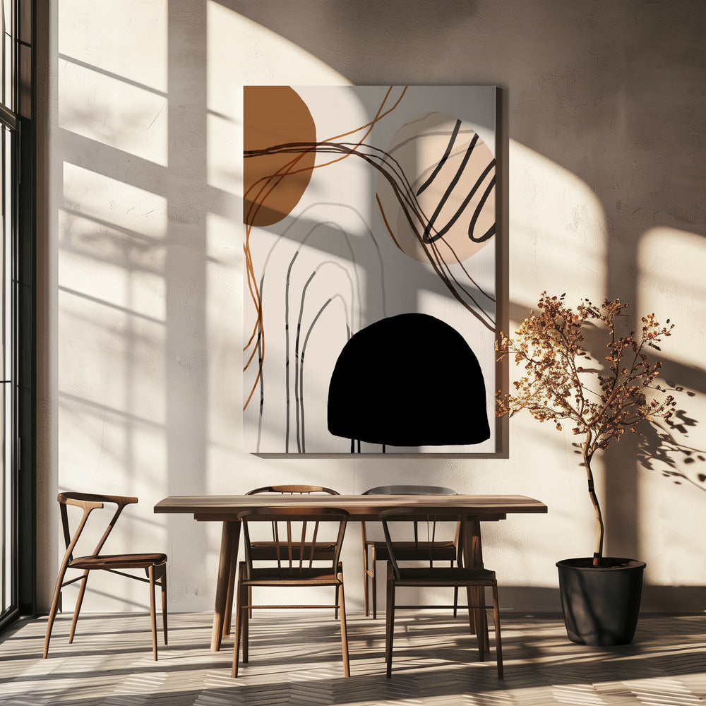 Stille Vormen 1 | Canvas