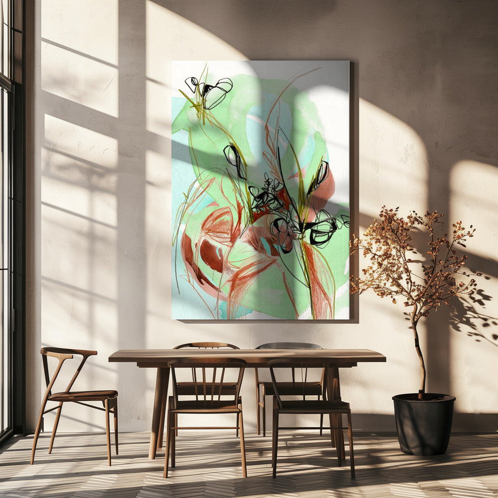 Elegantie van de natuur | Canvas