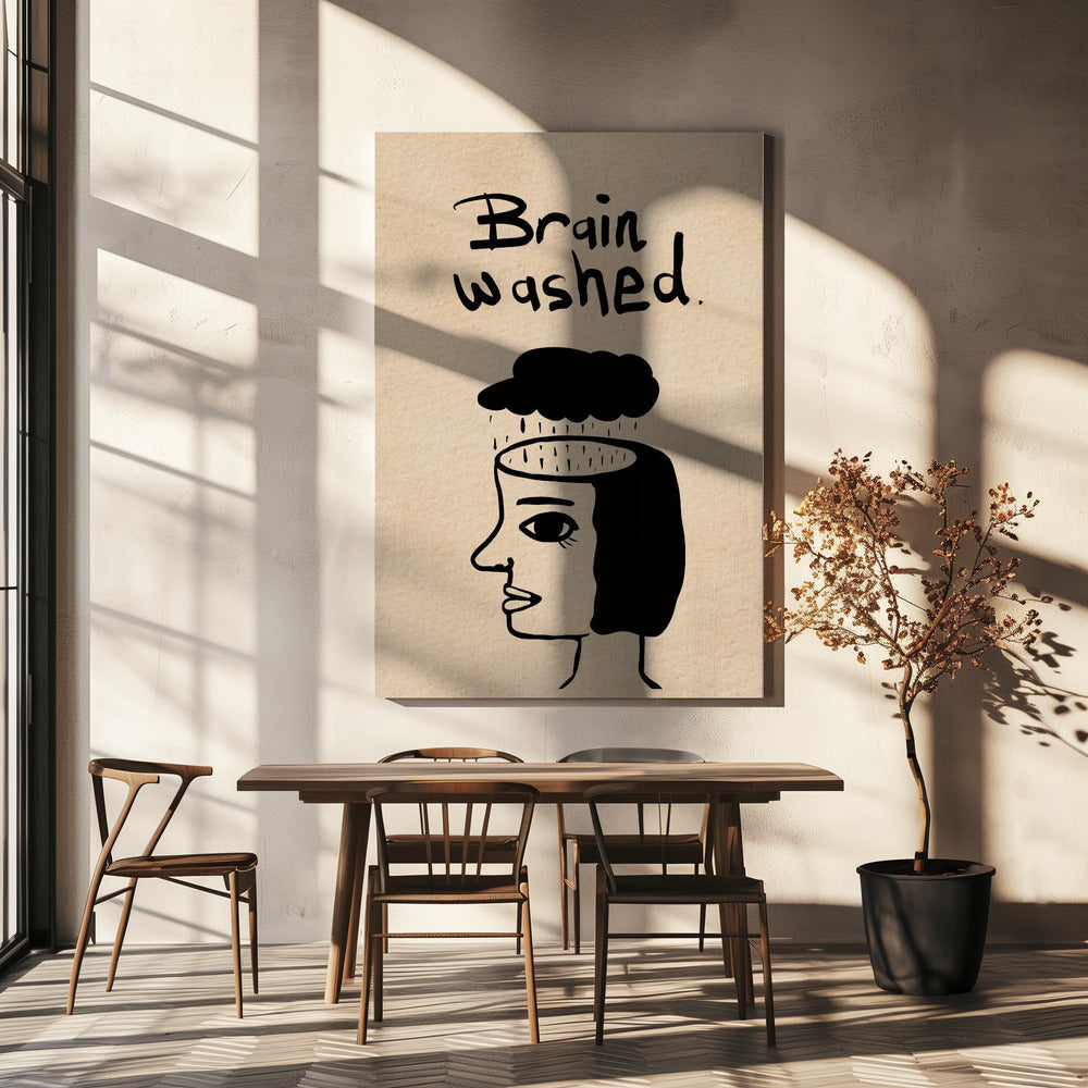 Gehersenspoeld, schone gedachten, schone geest. | Canvas