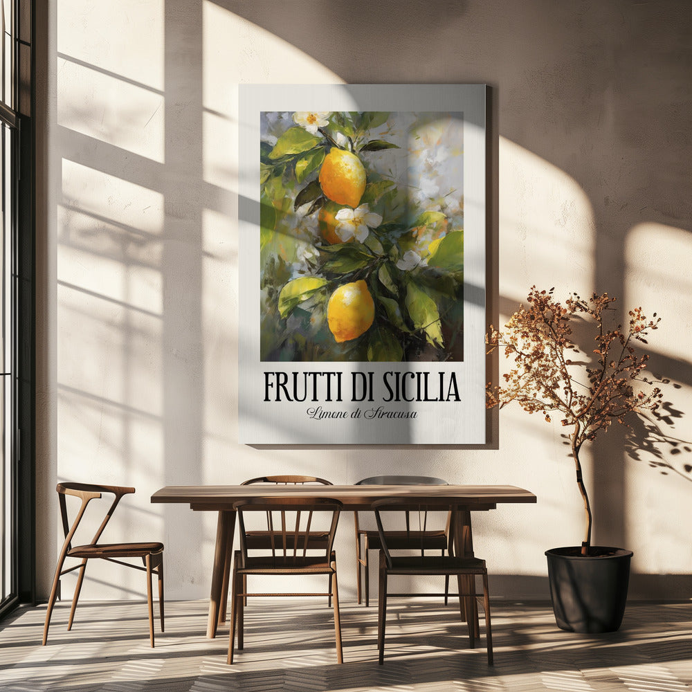 Fruit van Sicilië | Canvas