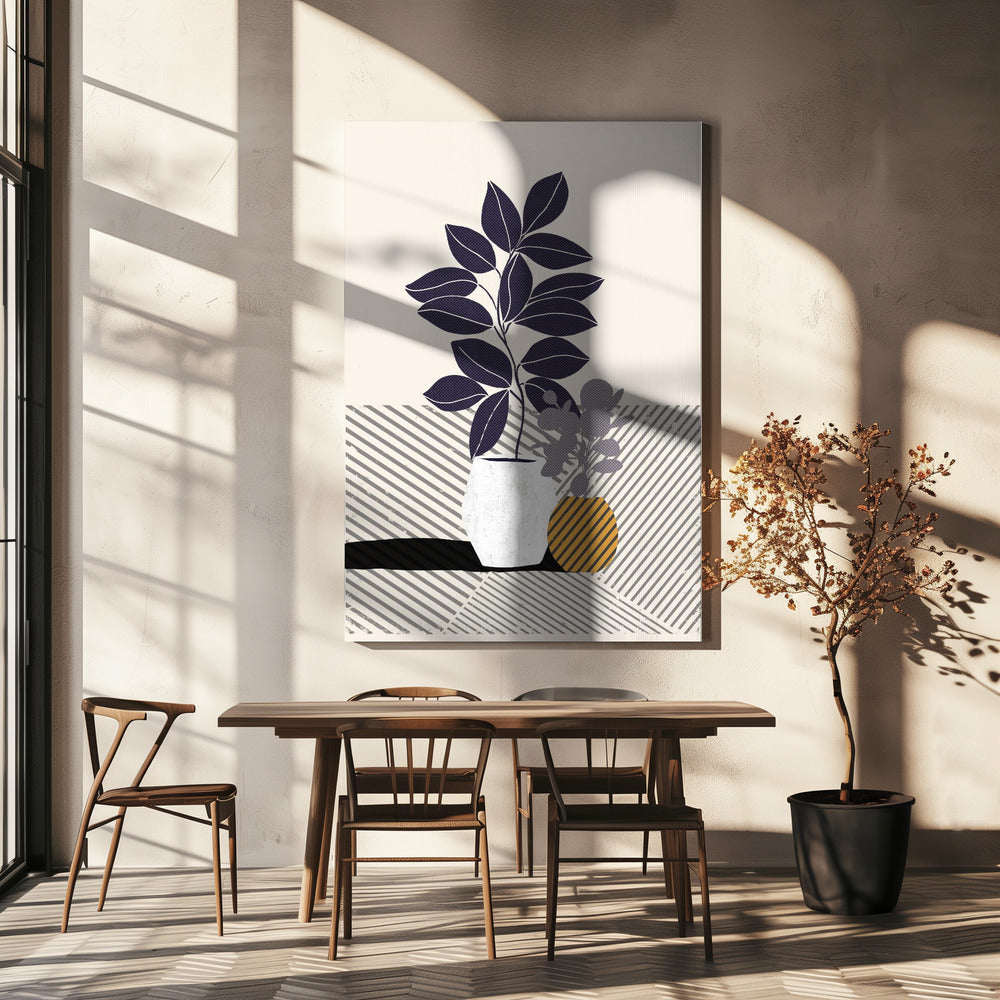 Vase B By Catsanddotz 5 To 7 30 X 42 Inches L | Canvas