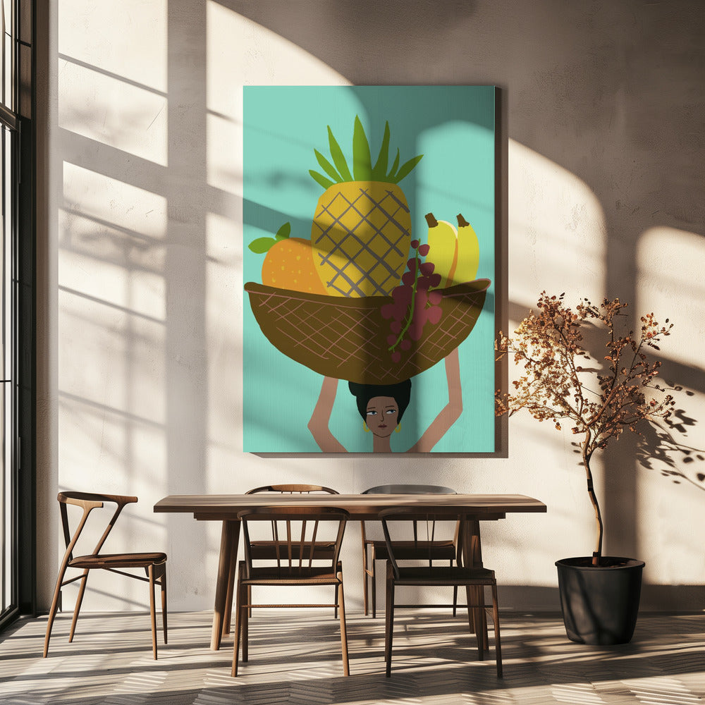 Tropisch fruit | Canvas