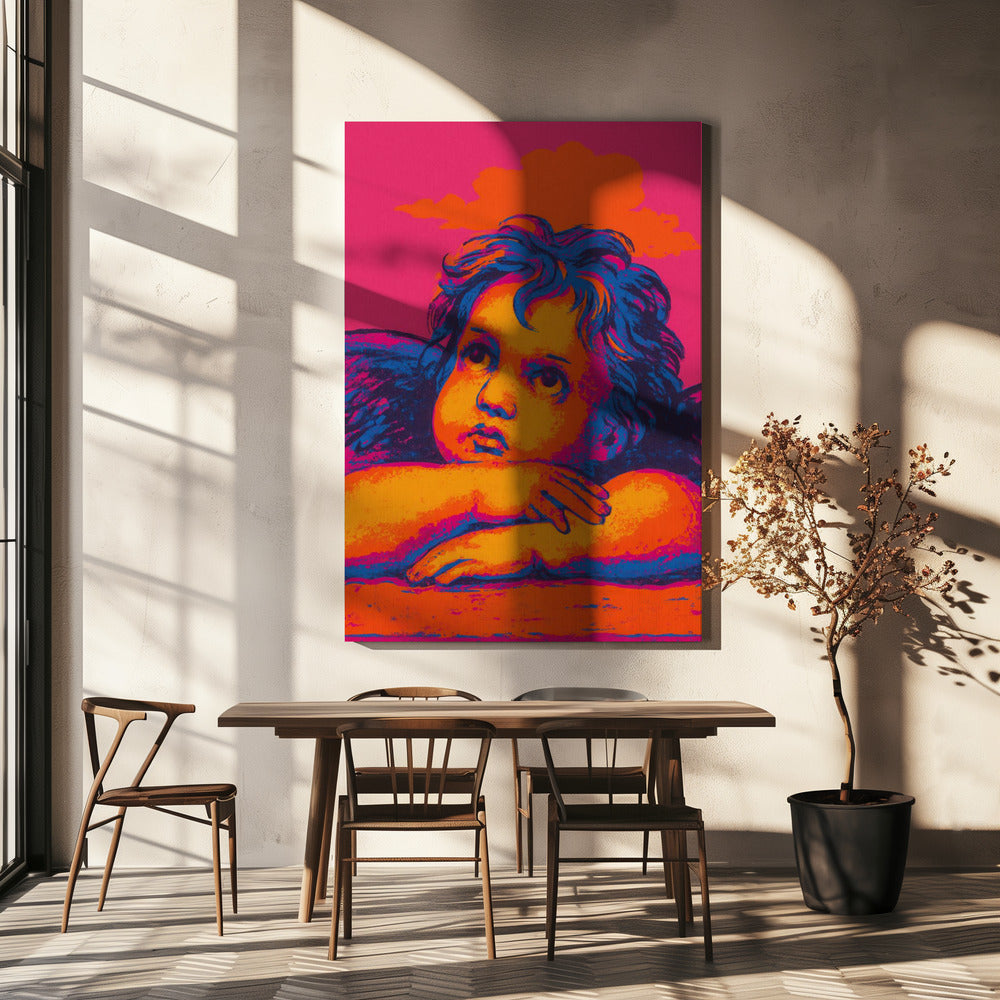Levendige Cherubijndromen | Canvas