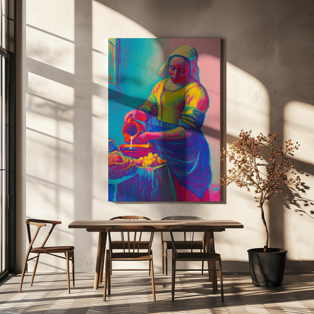 Psychedelisch gieten | Canvas