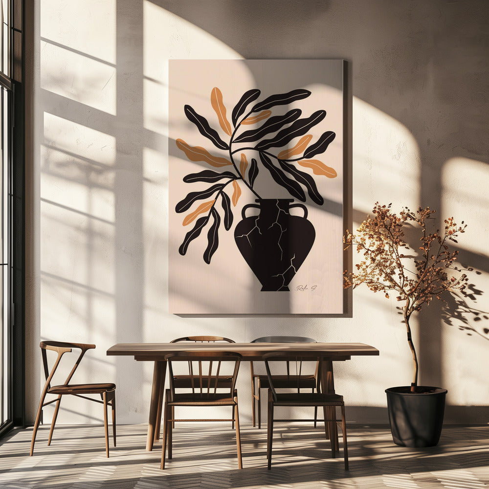 Zacht leven in een gebroken vaas | Canvas