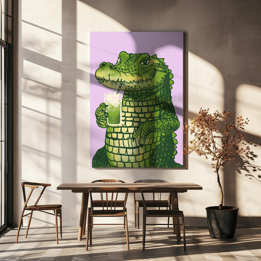 Matcha krokodil | Canvas