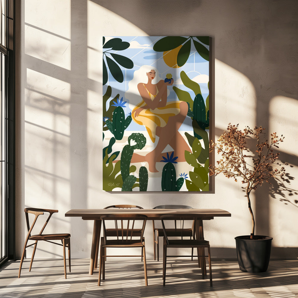 Cactussenkas | Canvas