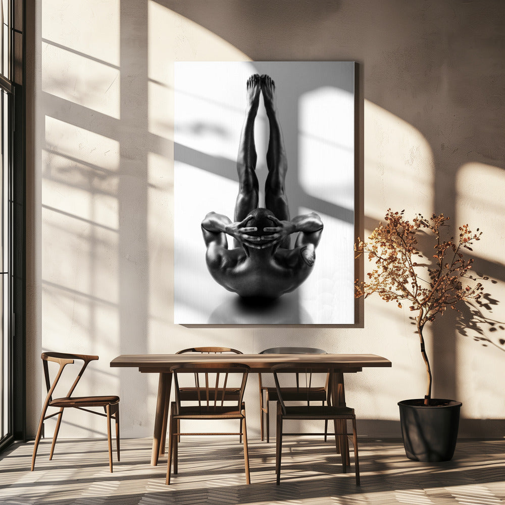 Metallic Naakt 1 | Canvas