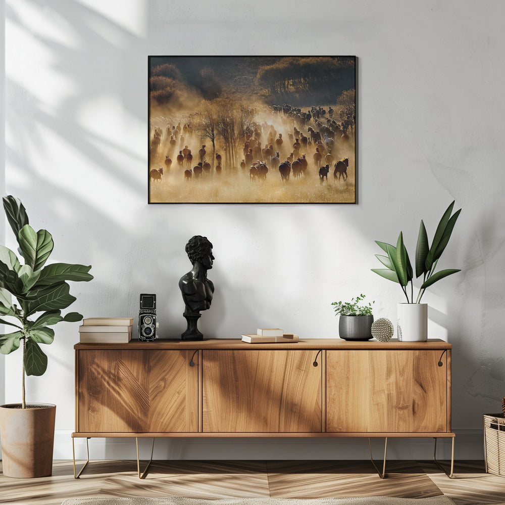 Paarden | Poster