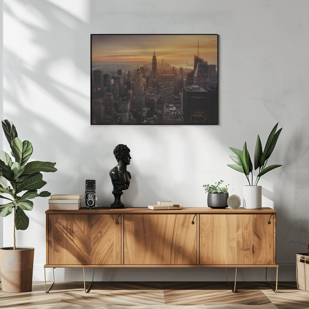 Manhattan's light | Poster