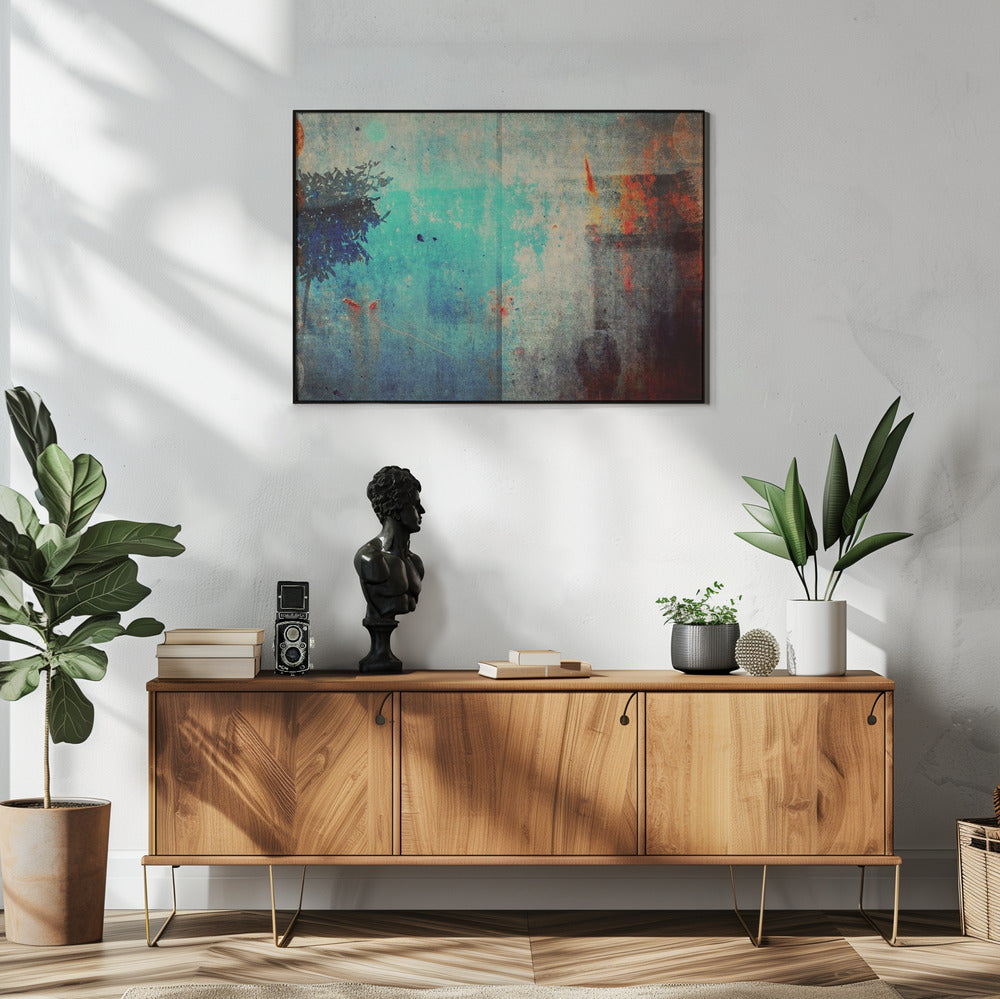 Eenrichtingsverkeer (schaduwen) | Poster