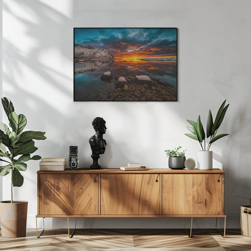 lucht in brand | Poster
