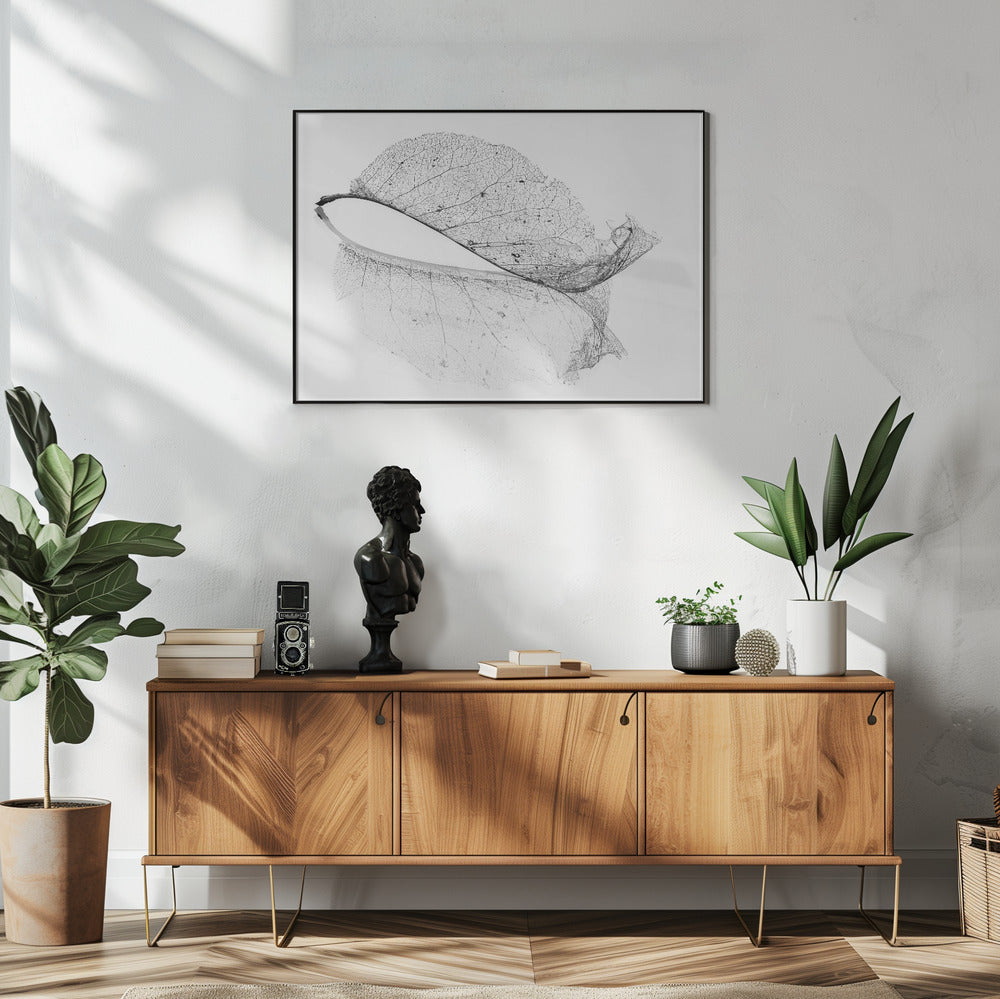 The old leaf | Poster
