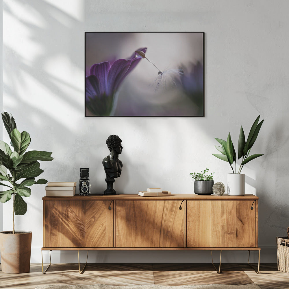 Paarse regen | Poster