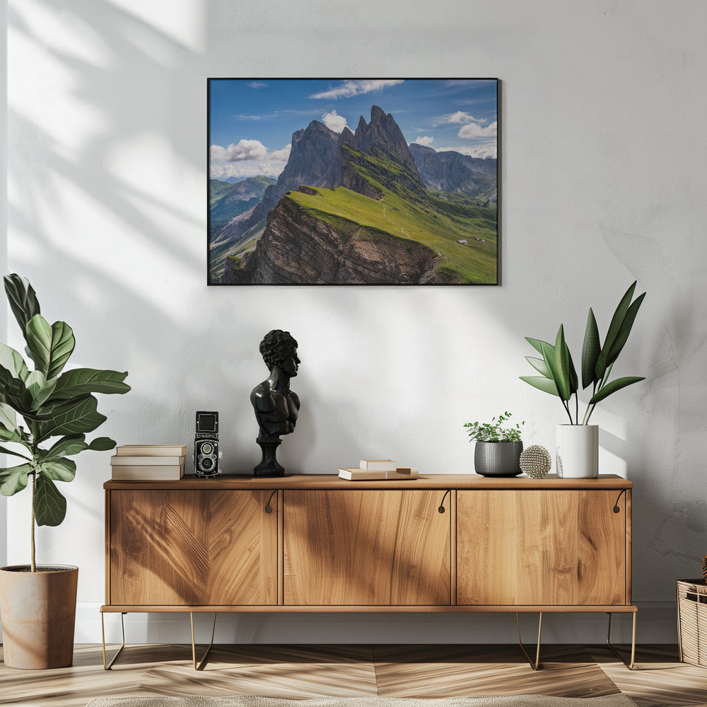 Op de rand | Poster