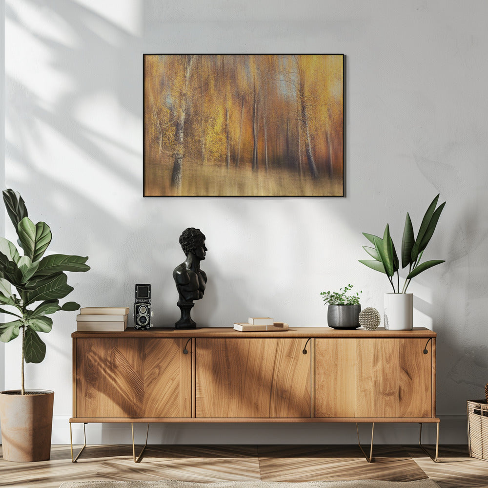 Autumn Birches | Poster