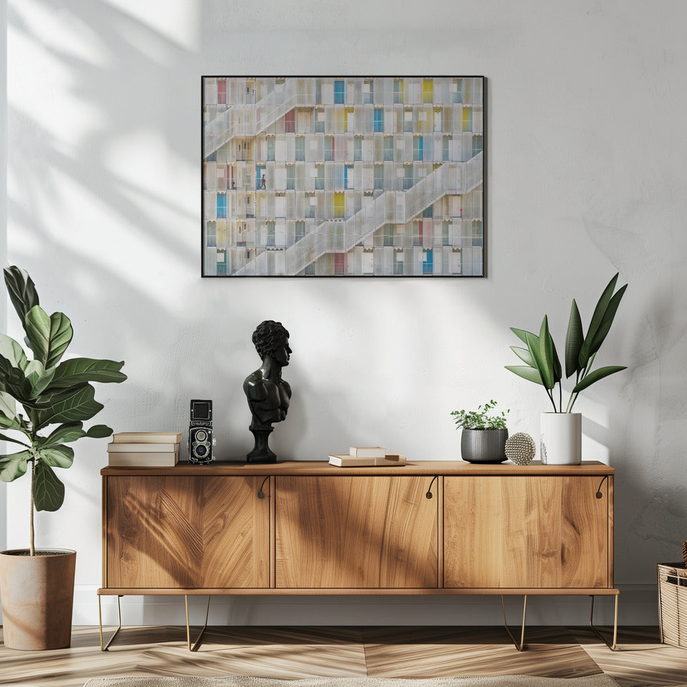 Colorful apartment | Poster
