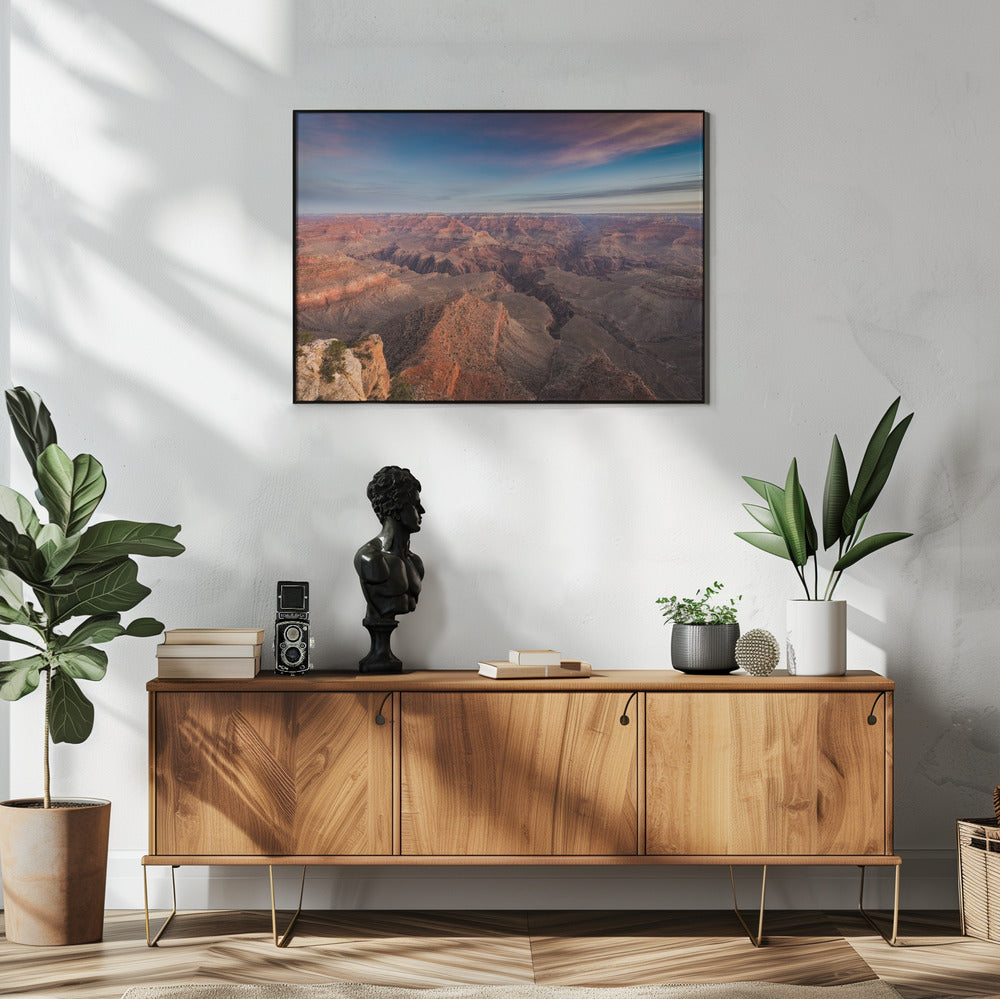 Zonsopgang op de zuidrand | Poster