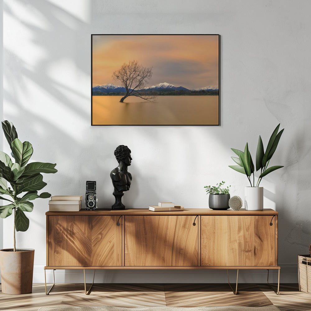Ochtendgloed van Lake Wanaka | Poster