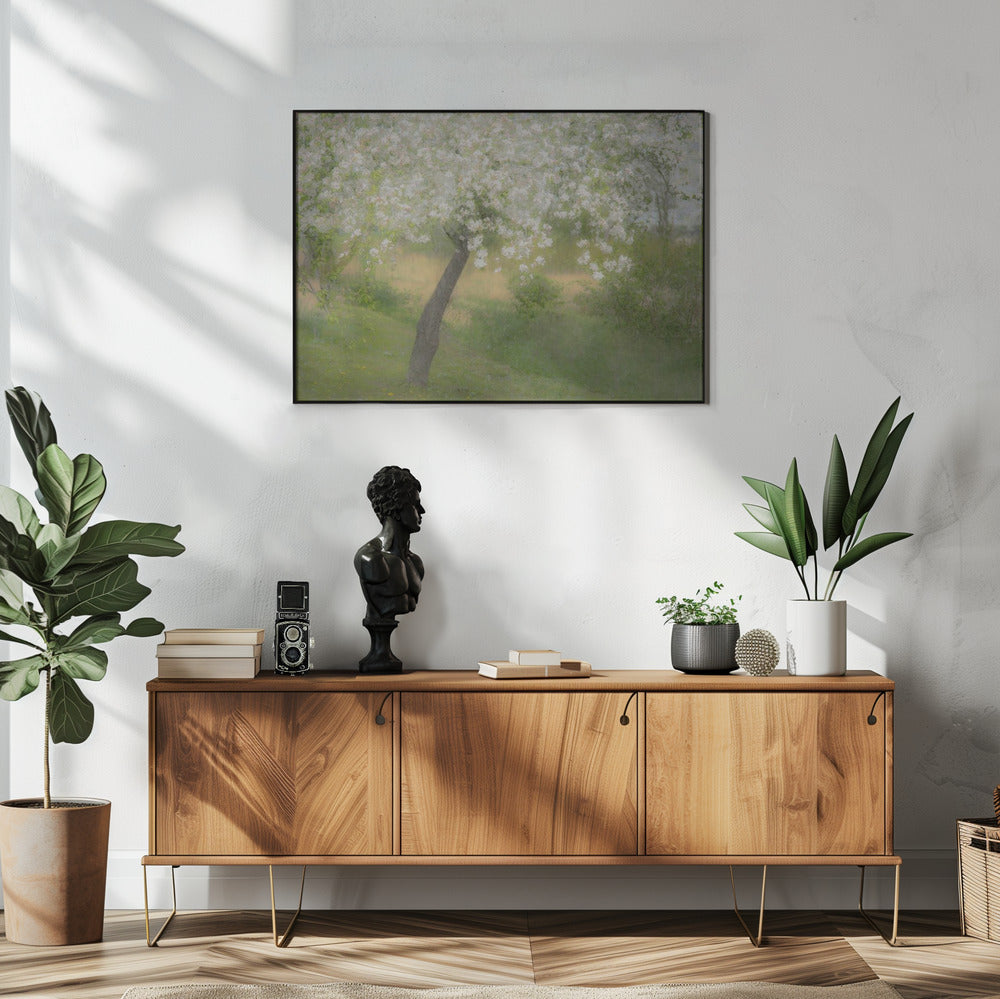 In de tuin | Poster