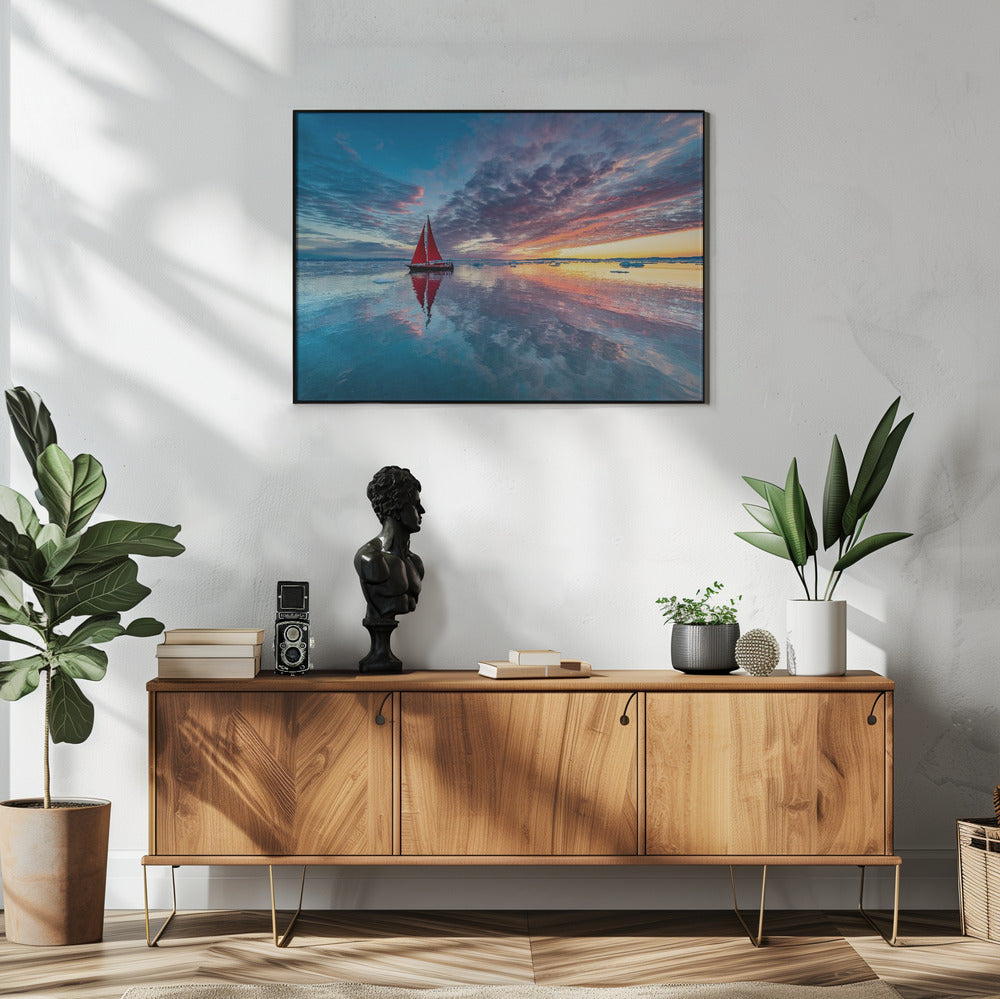 Groenlandse vuurhemel | Poster