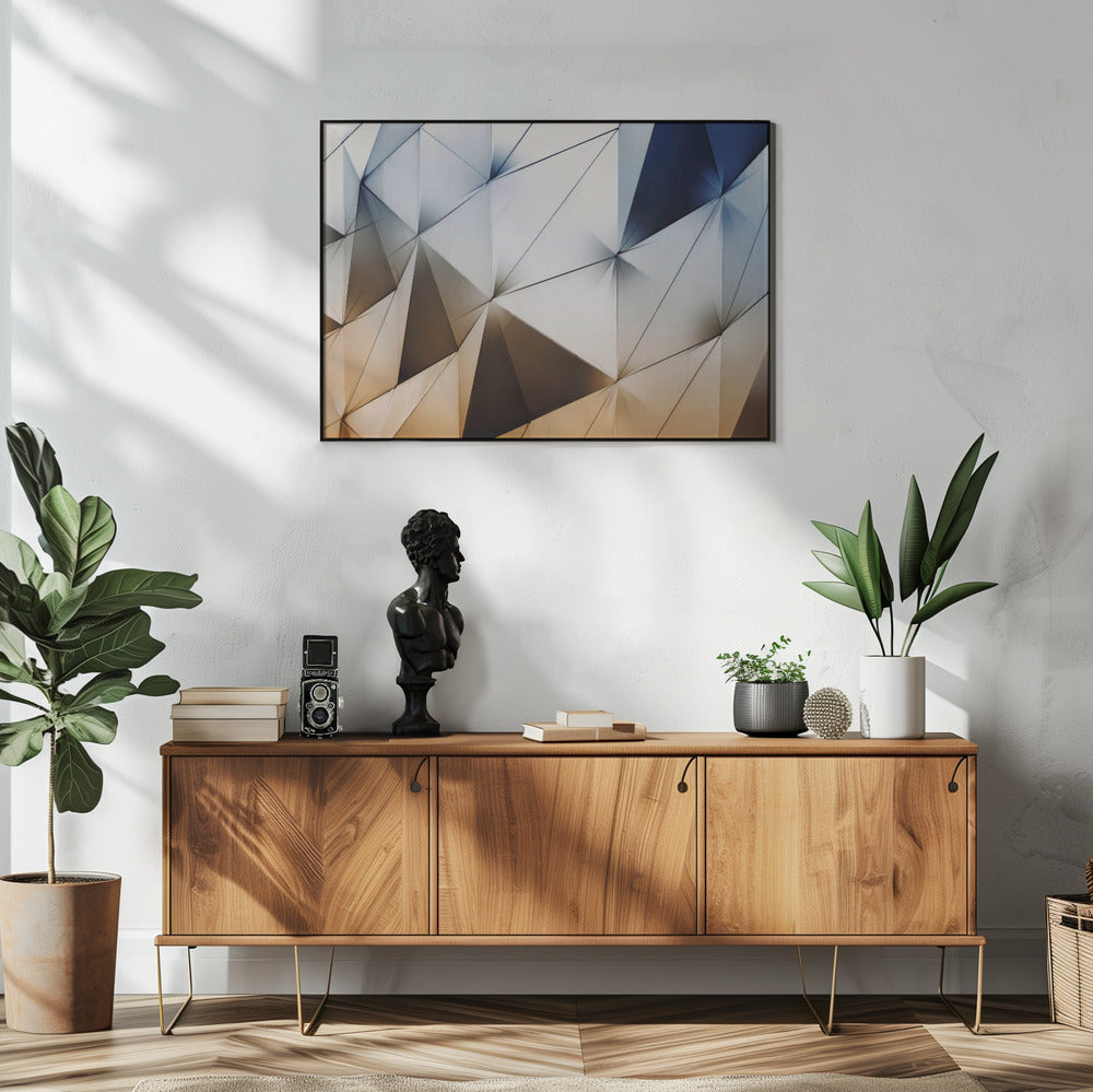 driehoeken kunst | Poster