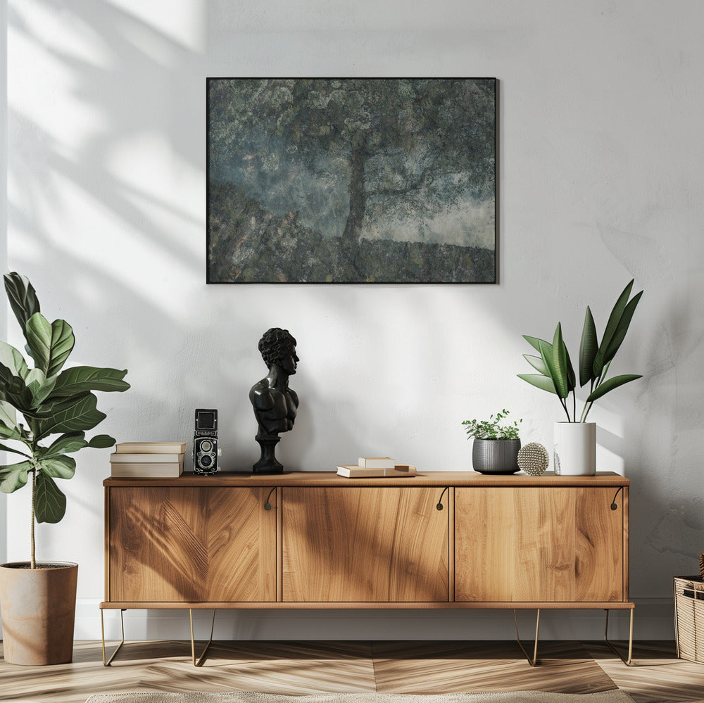 Rotsen en een boom | Poster