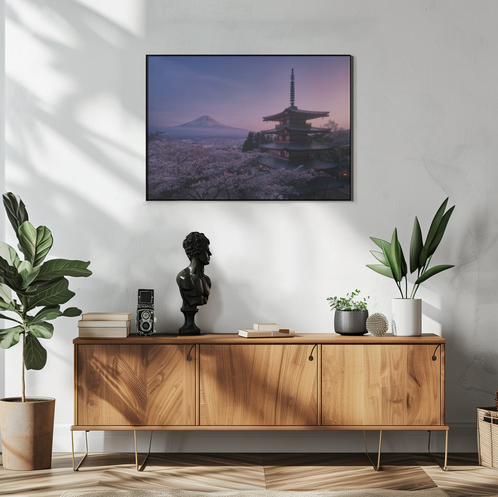 Berg Fuji Sakura | Poster