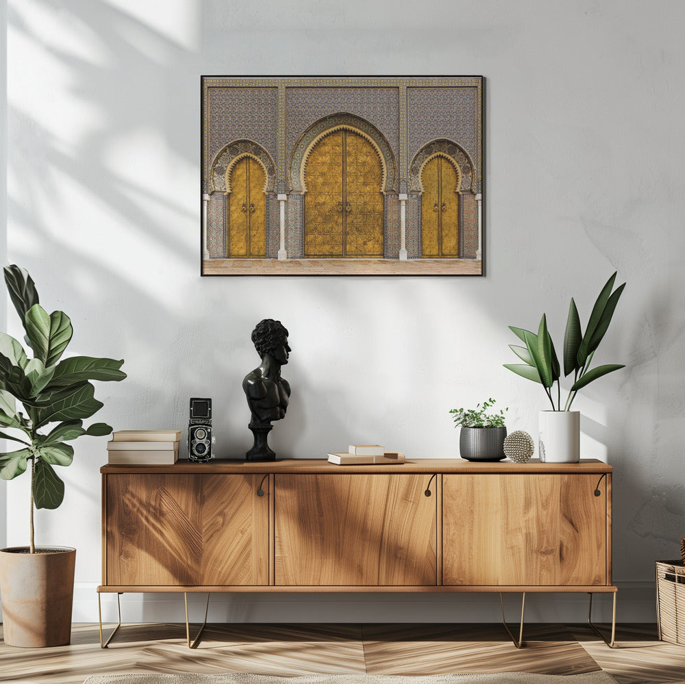 Drie deuren | Poster