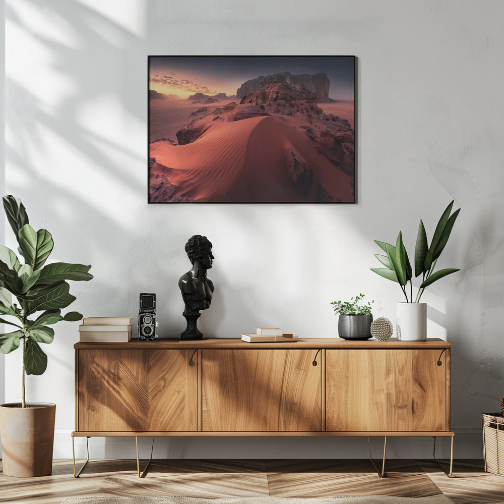 Rode Zandduin | Poster